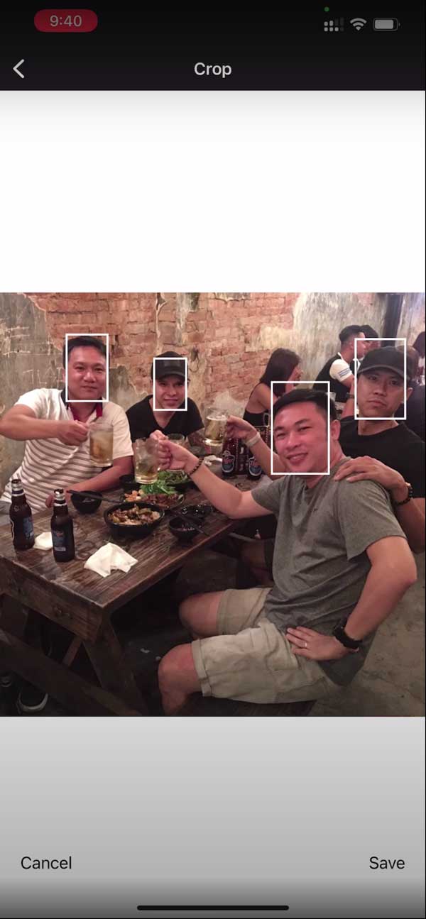 Tự động nhận diện gương mặt app Avatarify